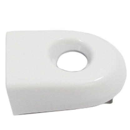 Front Left Outside Door Handle Bezel Cover W/Keyhole For 07-2012 Versa QM1 White