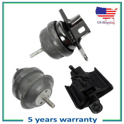 3PCS Engine Motor & Trans Mount For 98-04 Cadillac Seville 4.6L 5235 5234 2896