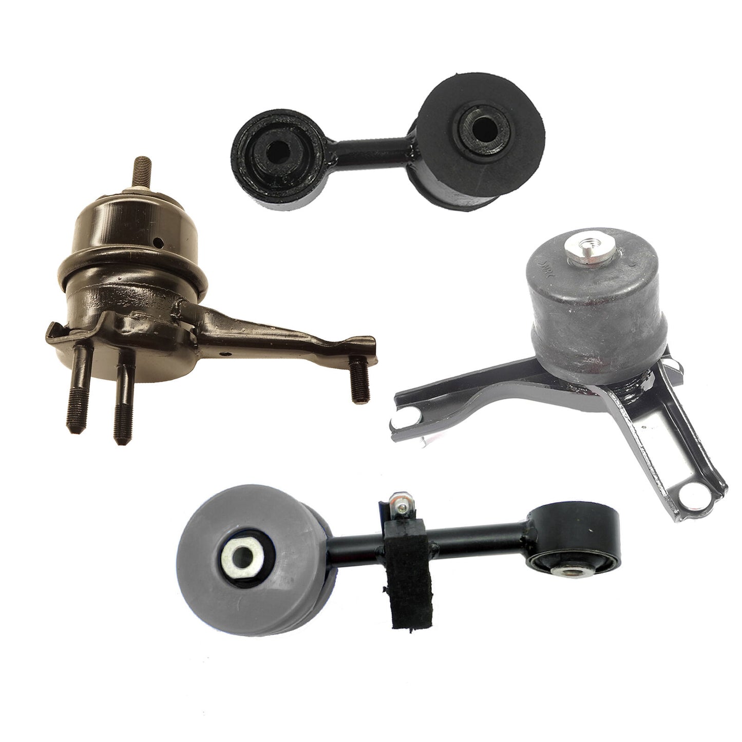 Set 4PCS Motore & Trans Montante Poliuretano Per 2002-2003 Toyota Solara 2.4