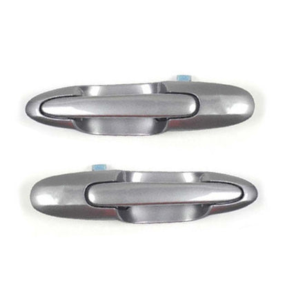 Rear Outside Outer Door Handle 2PCS For 2000-2006 Mazda MPV Titanium Grey 29Y