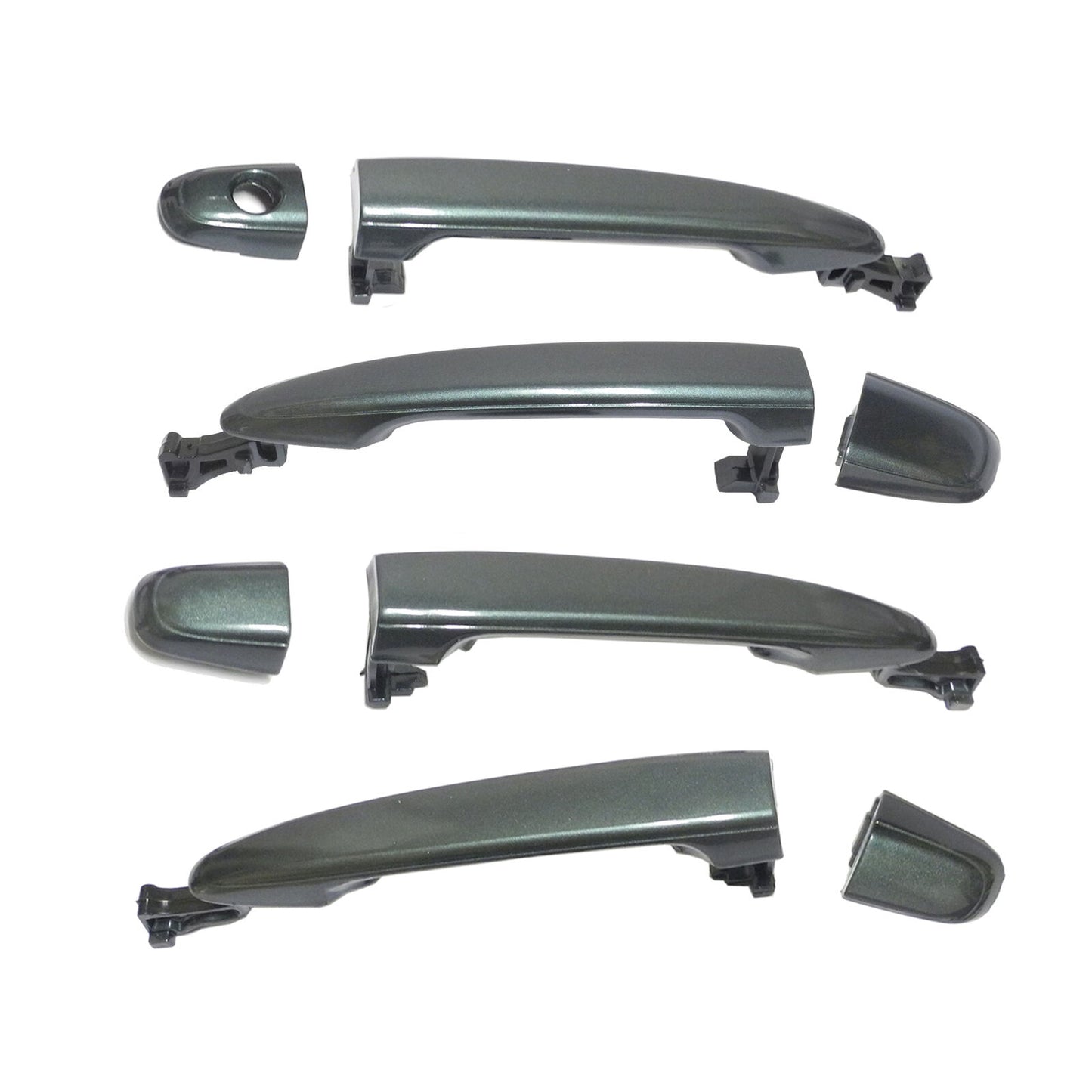 Outside Door Handle For 2004-2010 Toyota Sienna Aspen Green Pearl 6S7 Set 4 PCS