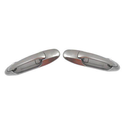 Rear Pair Outside Door Handle For 1B2 Antique Sage Pearl Toyota Tundra Sequoia