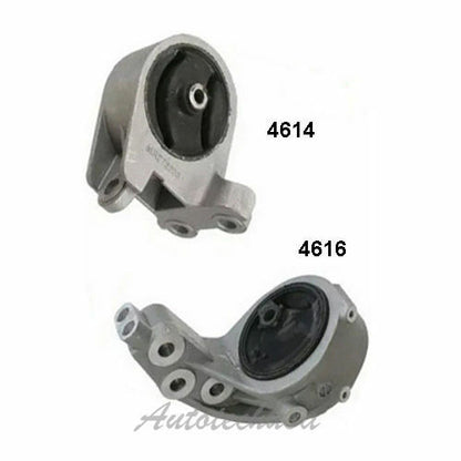 M603 FOR 1999-2003 MITSUBISHI GALANT 3.0L ENGINE MOTOR MOUNT SET 2PCS 4614 4616