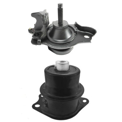Set 2PCS Front & Right Hydraulic Engine Motor Mount For 2009-2014 Honda Fit 1.5L