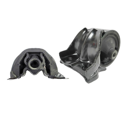 2PCS Engine Motor Mount For 1993 Honda Civic del Sol 1.5L FWD 6502 6534
