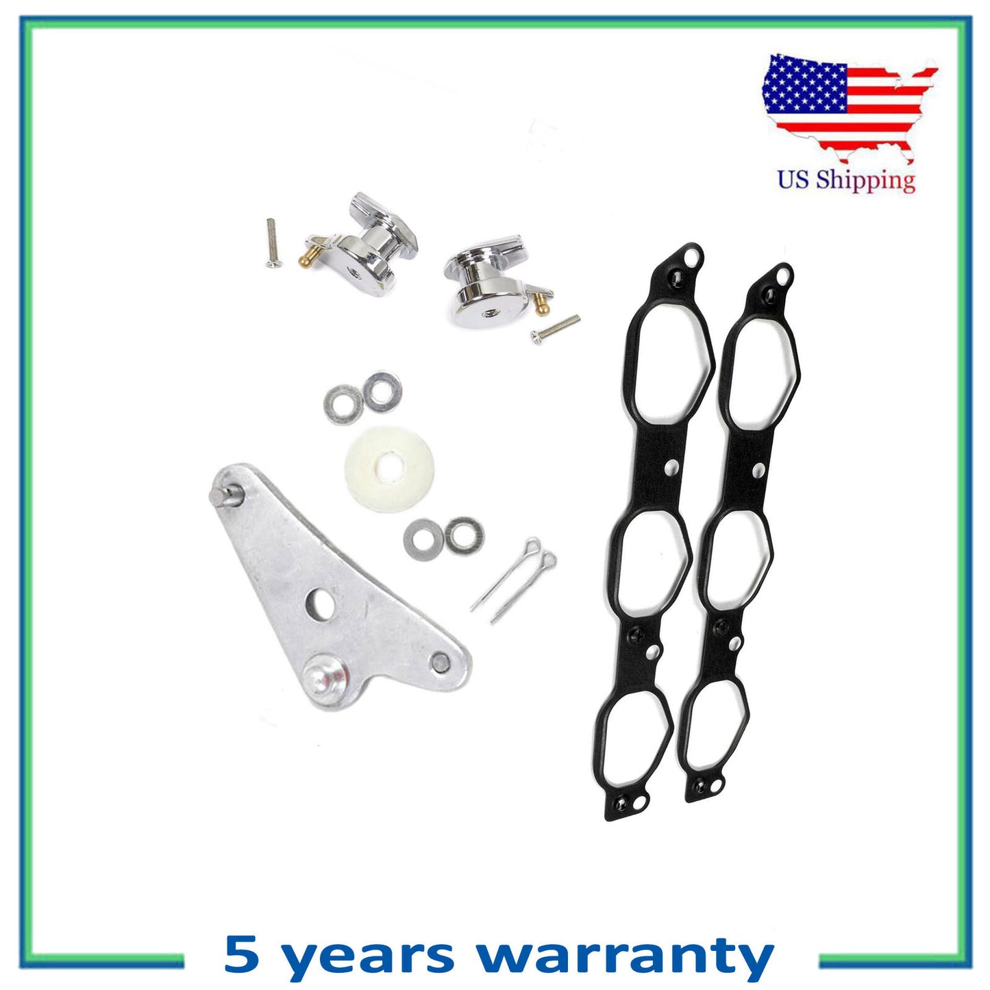 Air Intake Manifold Repair Kit For Mercedes C ML SLK R Metal Flap RK5063M