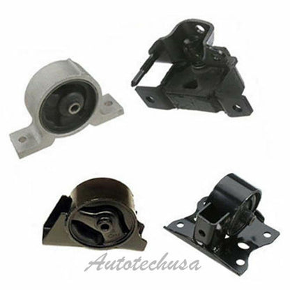 MotorKing Engine Motor & Trans Mount 4PCS. 00-06 for Nissan Sentra 1.8L for Auto