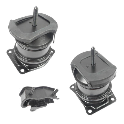 Set 3 Engine & Trans Mount For 1998-2002 Honda Accord 3.0L 6592 4507 6582
