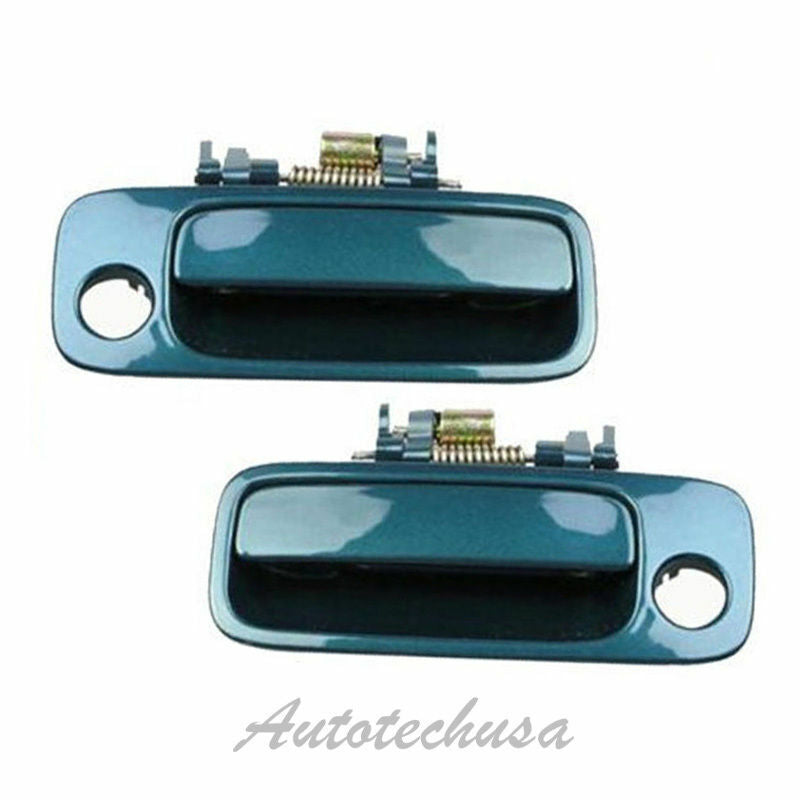 97-01 Per Toyota Camry Set 2 Verde 6P2 Sinistro & Destro Esterno Porta Manico