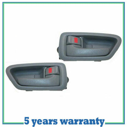 DH18 1997-2001 For Toyota Camry Left & Right Set 2 Interior Door Handle Gray