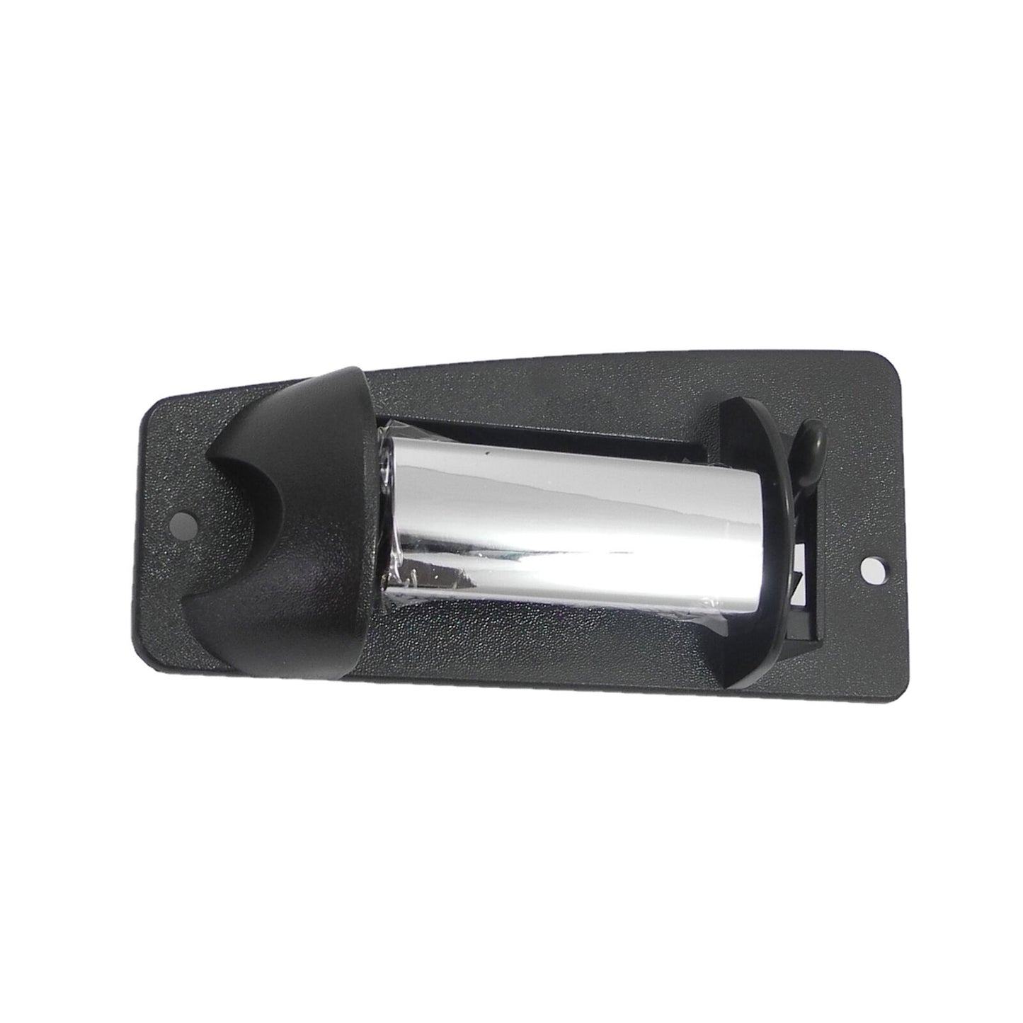 Rear Left Outer Door Handle For Chevrolet Silverado GMC Texture Black & Chrome