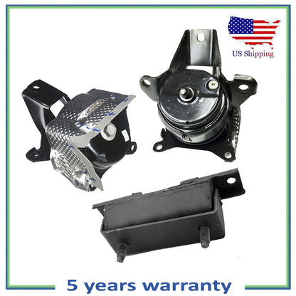 3PCS Engine Motor & Auto Trans Mount For Cadillac Escalade Chevrolet Suburban