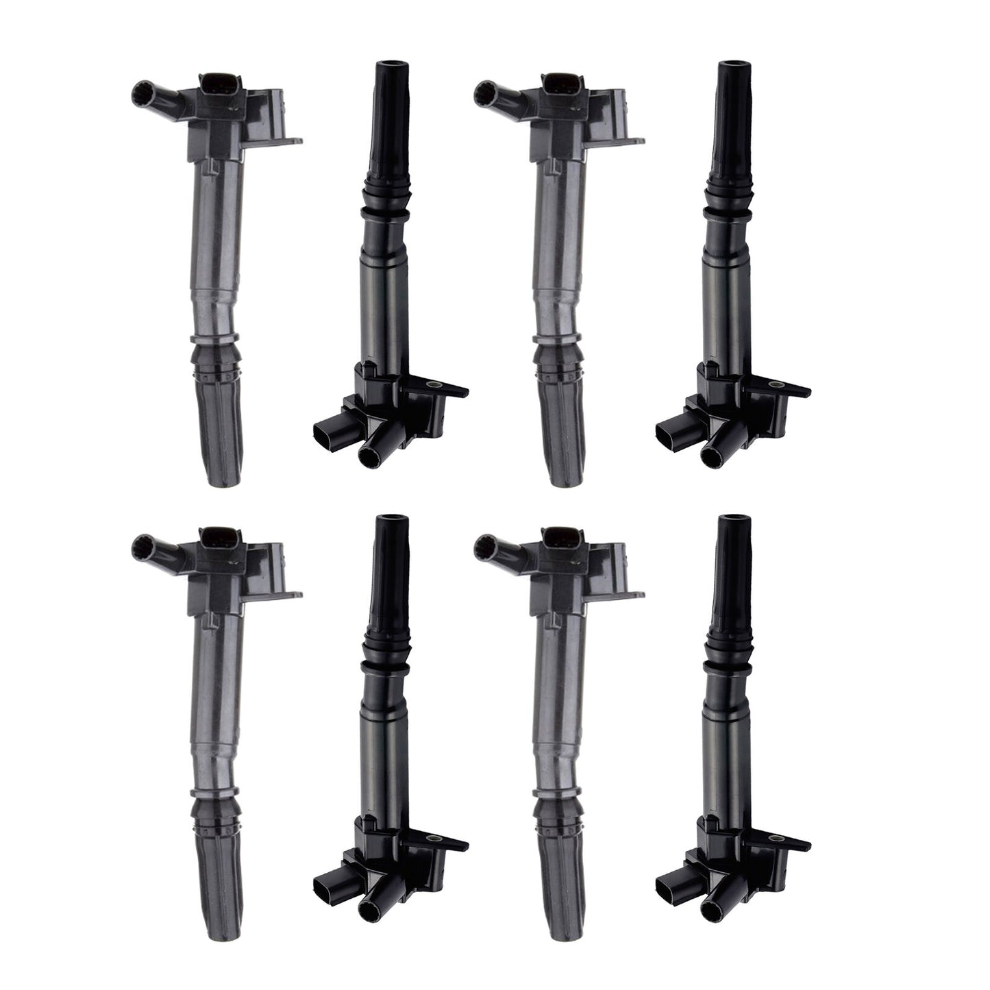 Set 8PCS UF639 DG526 LH & UF631 DG525 RH Ignition Coil For 10-14 Ford F-150 6.2L