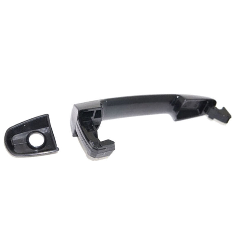 Front L & R 2PCS Outside Door Handle For Toyota Camry Corolla Non Painted Black