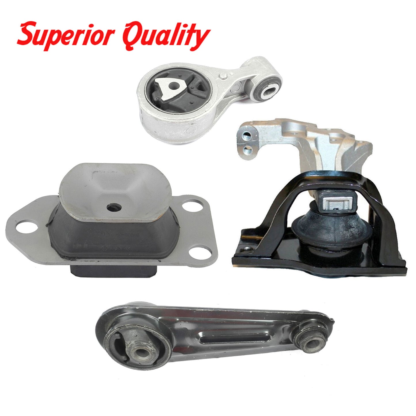 Motore & Trans Montante Per 2007-2012 Nissan Sentra 2.5L Set 4 7352 4352 4351