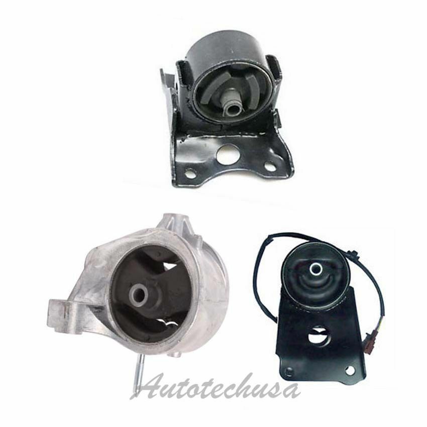M560 06EL 7303 7321 For Nissan Maxima 3.0L Trans Engine Motor Mount Set 3PCS