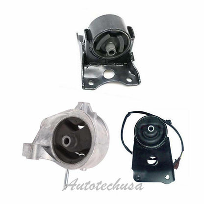 M560 06EL 7303 7321 For Nissan Maxima 3.0L Trans Engine Motor Mount Set 3PCS