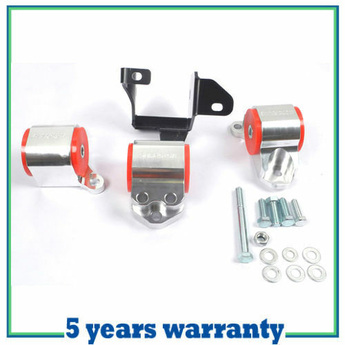 Billet Moteur Montage Kit Pour Honda Civic B&d Séries Ek Châssis Avec 3 Boulon