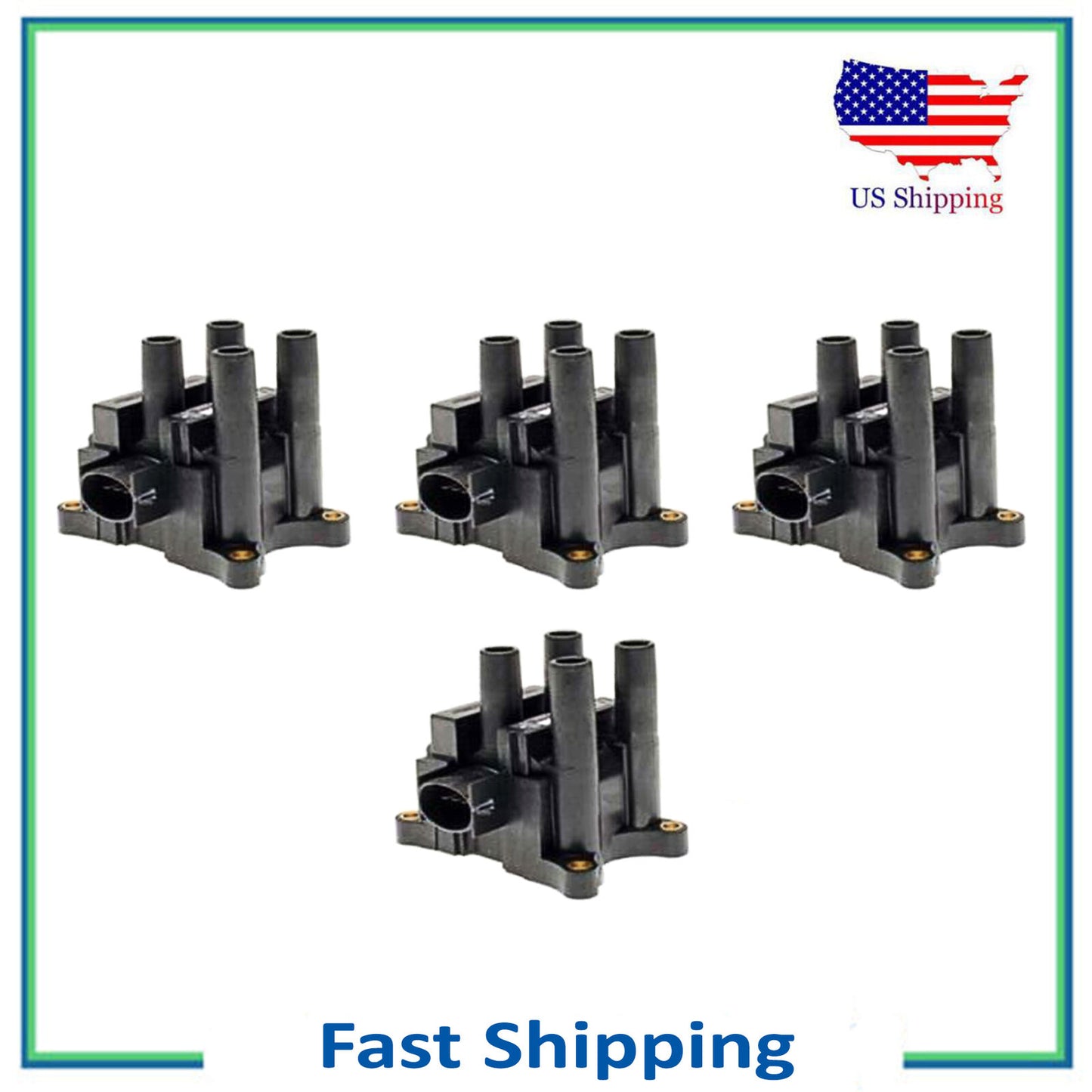 Set 4pcs Neuf Allumage Bobine Pour DG474 DG536 FD497 DG506 Ford Mazda Mercury