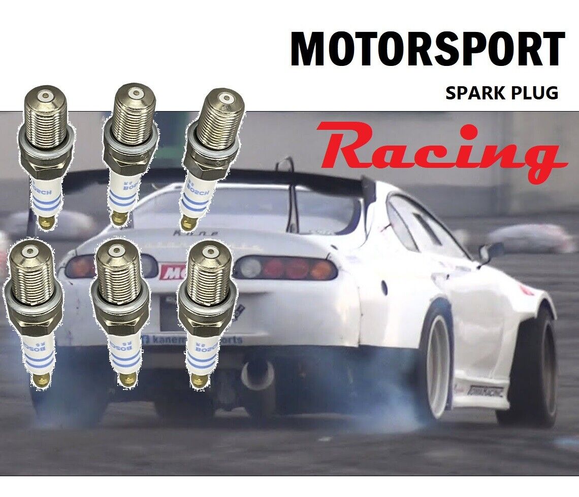 BOSCH Orig. Motorsport da Corsa Candela 6PCS Per 1993-1998 Toyota Supra L6 3.0L