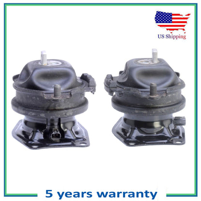 Juego 2PCS Posterior Frente Motor Montaje Para 09-15 Honda Piloto 3.5L V6 ( AWD