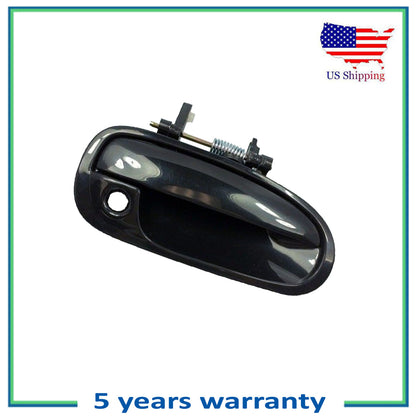 Front Right Outer Outside Door Handle For 1996-2000 Honda Civic Smooth Black