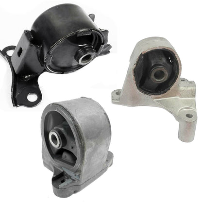 3PCS Engine Motor & Trans Mount For 01-05 Honda Civic 1.7L Manual 6589 6588 4511
