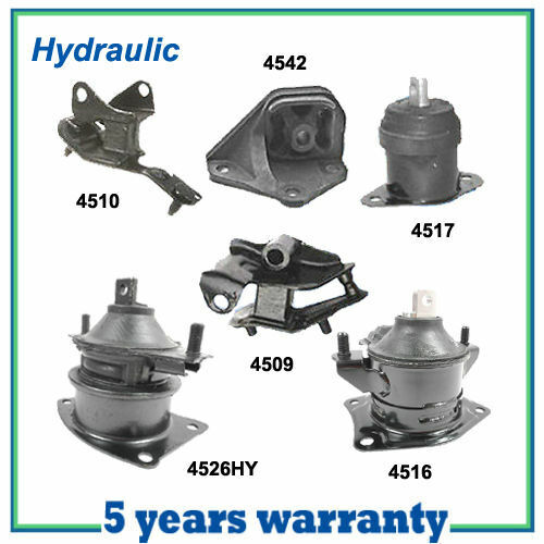 M060 Motor & Trans Mount For 2003-2007 Honda Accord 2.4L Set 6PCS for Auto Trans