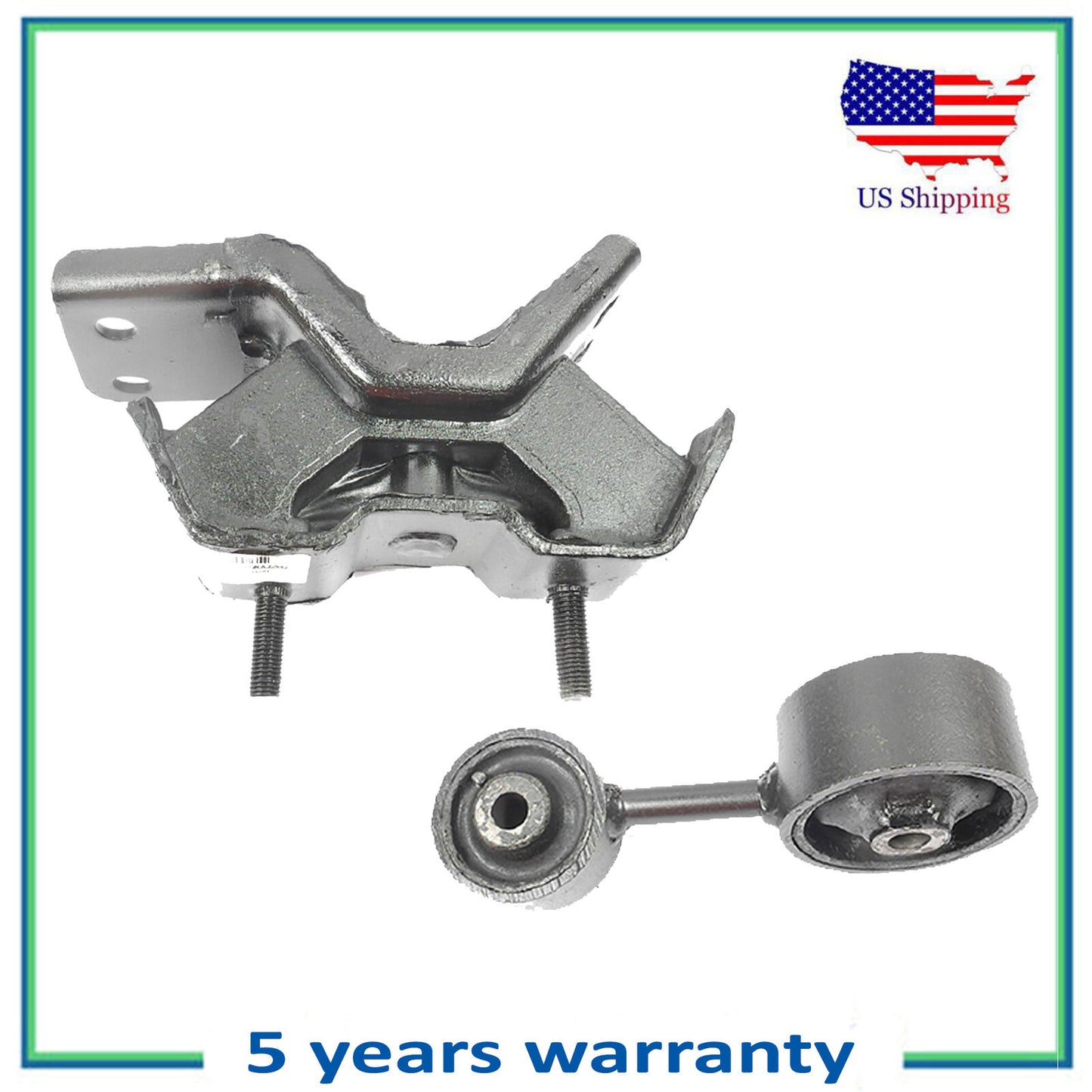 2PCS Motor & Trans Montaje Para 1997-2001 Toyota Camry 2.2L 7238 6256