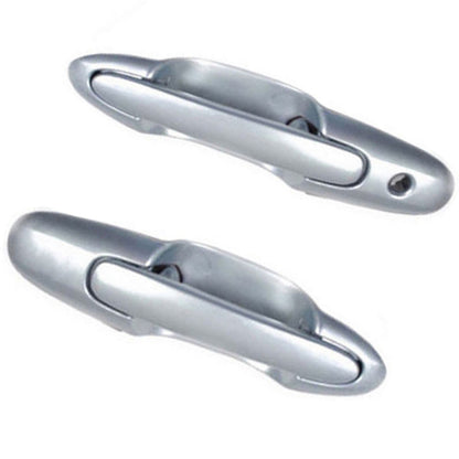 Front Exterior Outside Door Handle 2PCS For 2000-2006 Mazda MPV Icy Blue 3