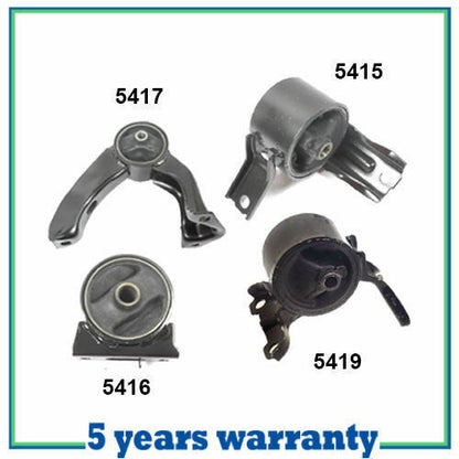 M798 Motor & Trans Montaje 4PCS Para 07-13 Jeep Patriota 2.4 Para Manual Trans