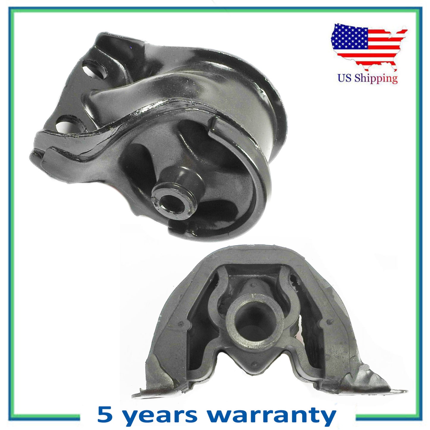 6502 6533 Trans Engine Motor Mount For 93 Honda Civic del Sol S Coupe FWD 1.5L
