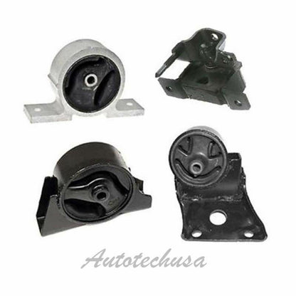 MotorKing Engine Motor & Trans Mount Set 4 00-06 for Nissan Sentra for Manual