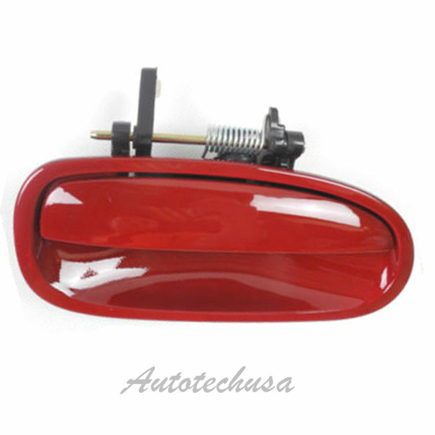 1996-00 For HONDA CIVIC Rear Right R81 Milano Red Outside Door Handle B4062