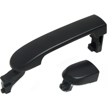 Rear Left Outside Door Handle W/O Keyhole For 2007-2012 Nissan Versa Non Painted