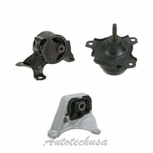 4549 4567 4528 For Honda Civic SI Acura RSX MT Engine Motor Mount Set 3 M505