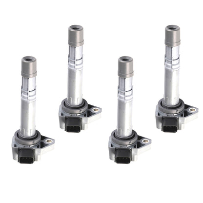 4 PCS Ignition Coil For UF400 Acura MDX Honda Civic Ridgeline Saturn Vue 1.7