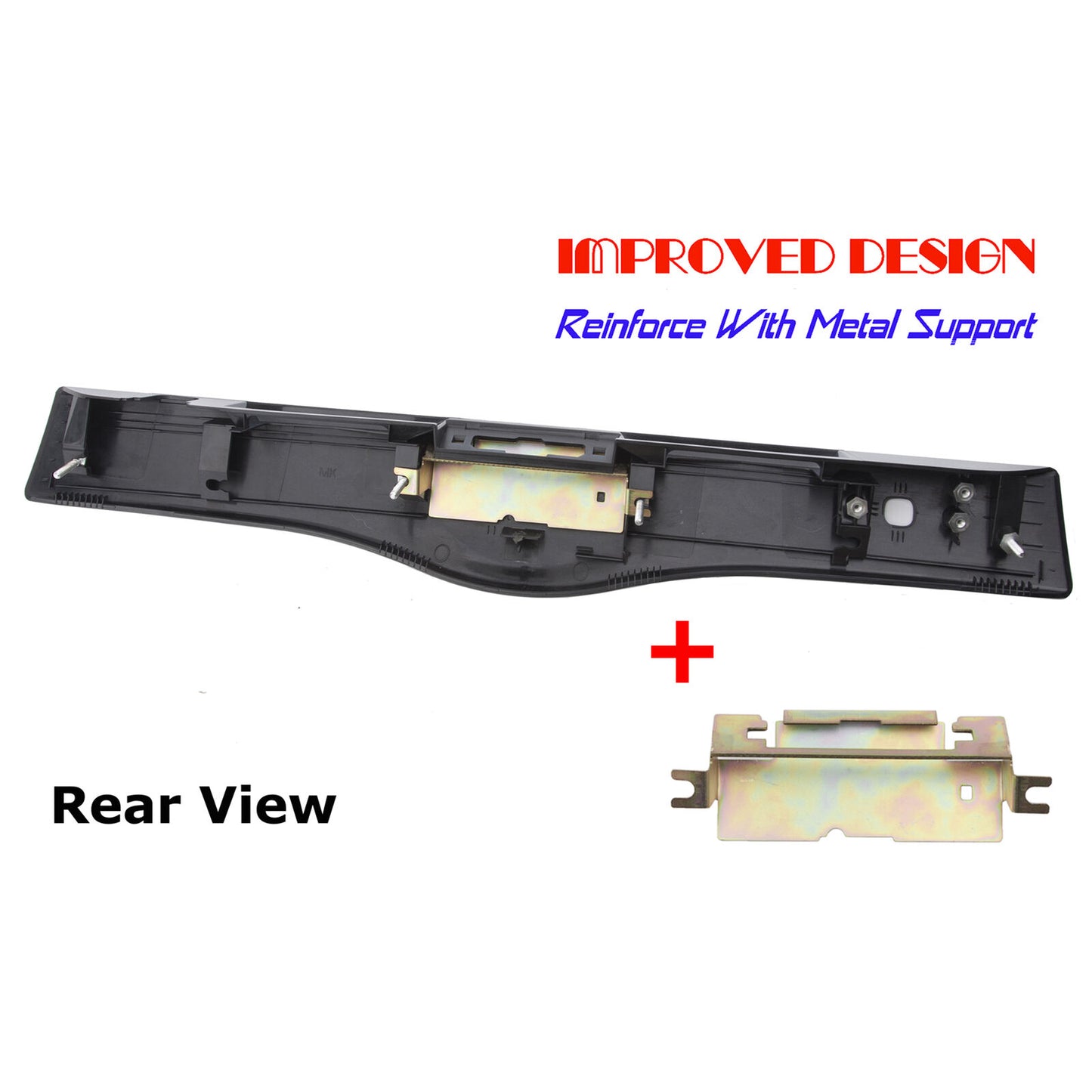 3Q3 Red Rear Exterior Tailgate Liftgate Handle Garnish For 04-2009 Toyota Prius