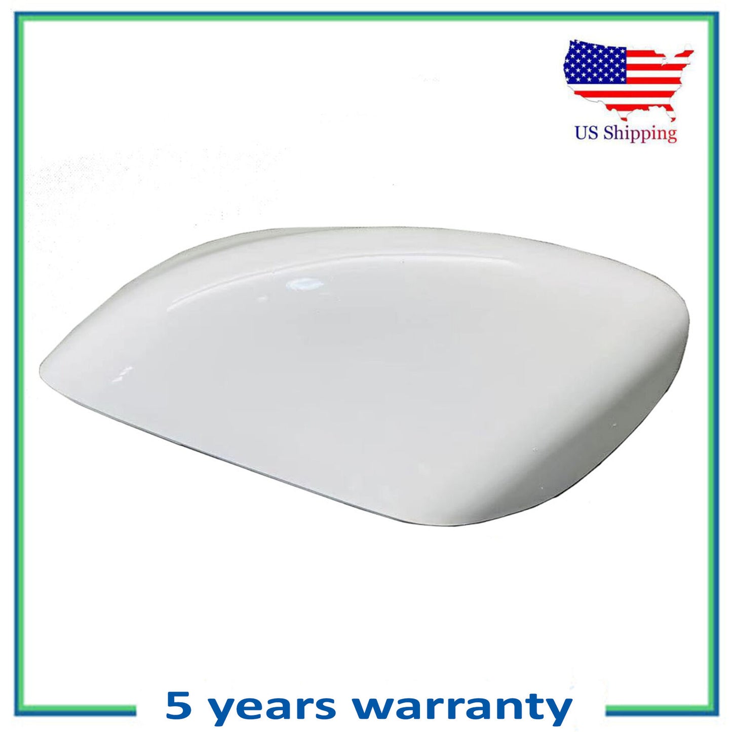 Sinistro Lato Destro Specchio Cappello Cover Bianco Per 13-17 Nissan Altima 2.5L