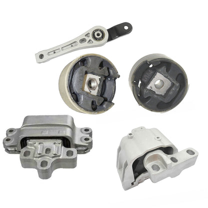 5PCS Engine Motor & Trans. Mount For 2006-2013 Volkswagen VW GTI Audi A3 2.0L