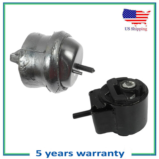 2PCS DOHC Engine Motor Mount For 1996-1999 Ford Taurus Mercury Sable 3.0L