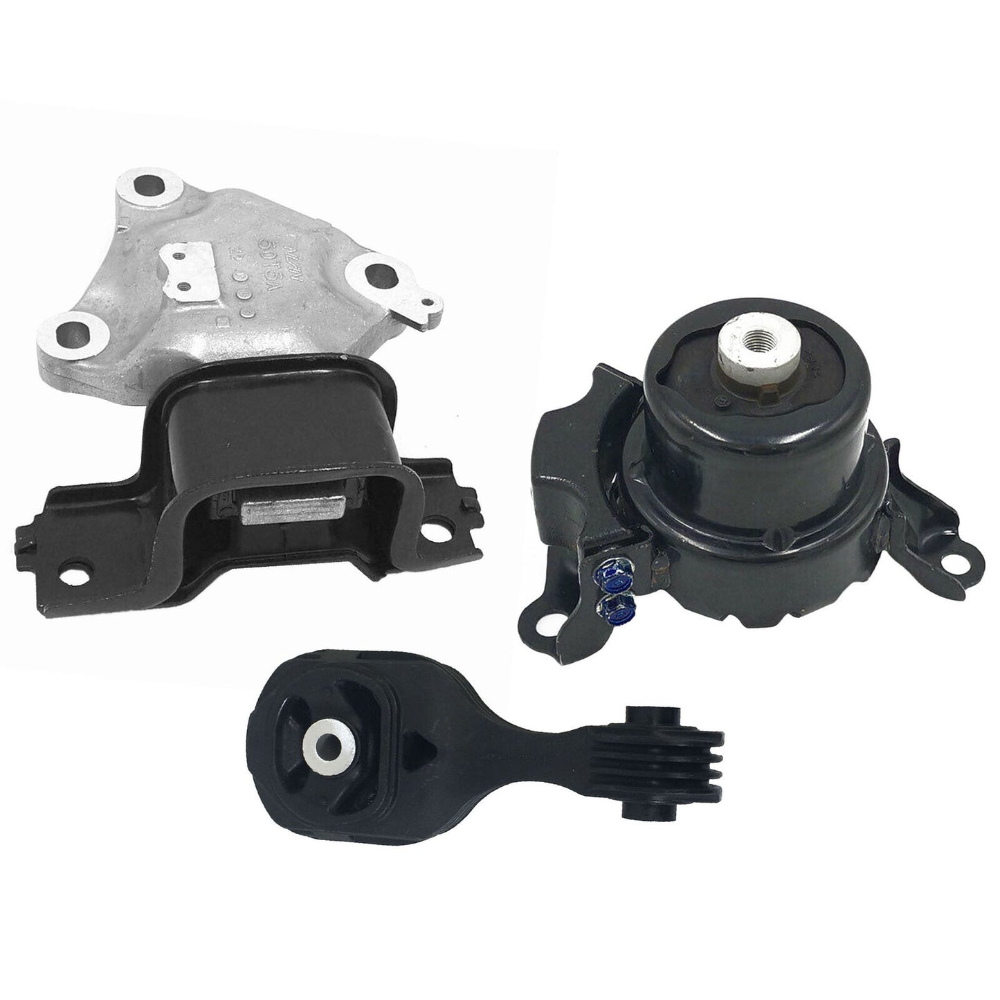 Set 3PCS Engine Motor & Auto Trans Mount For Honda Fit 15-19, City 17-19 1.5L EX