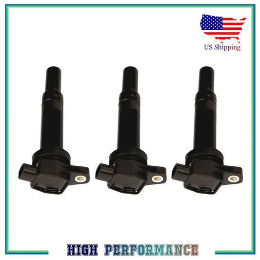 Set of 3PCS Ignition Coil For UF558 C1567 Hyundai Santa Fe Kia Optima Rondo 2.7L