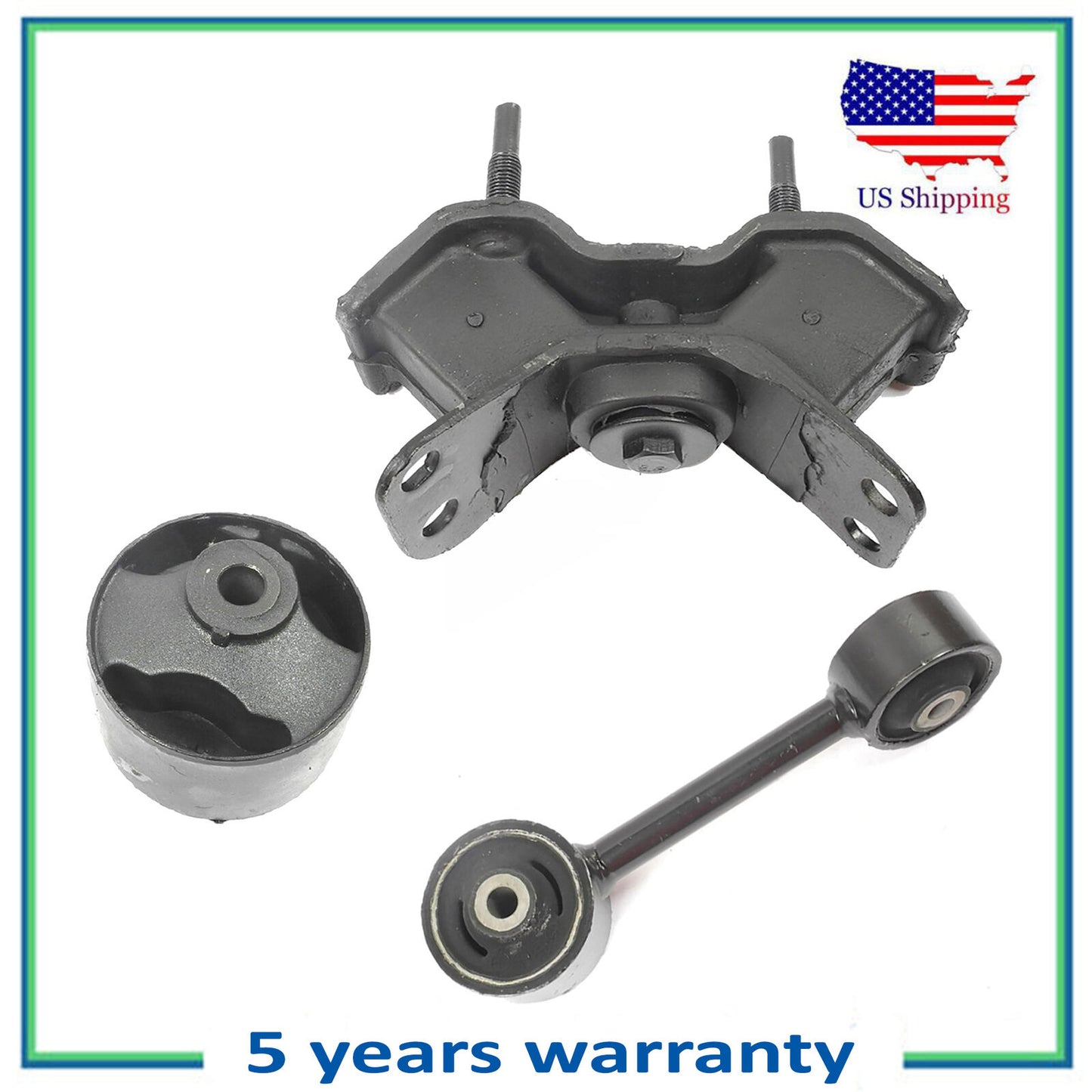3PCS Motor & Trans Montaje Para 1995-1996 Toyota Avalon 3.0L 6232 6251 6257