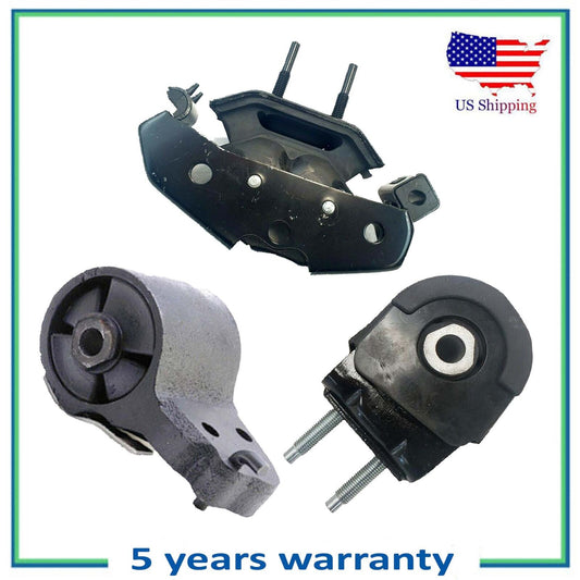 3PCS Engine Motor Mounts & Auto Trans Mount For 08-14 Ford Expedition 5.4L RWD