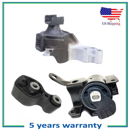 Set 3PCS Motor & Trans Halterung für Auto. für 2014 2015-2017 Mazda 6 2.5L