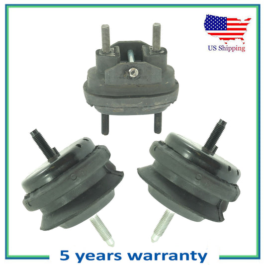 3PCS Moteur & Trans Montage Pour Chevrolet Corvette 6.0L 6.2L 7.0L 2993 5401
