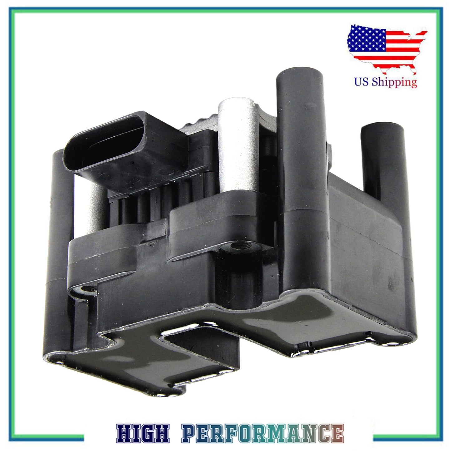 New Ignition Coil For UF277 E596C C1319 50011 Volkswagen Beetle Jetta Golf 2.0L