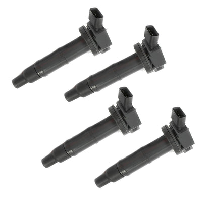 Set of 4 Ignition Coil For UF333 UF322 UF494 Toyota Camry Rav4 Highlander TC