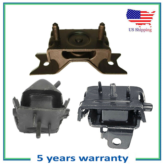 Set of 3PCS Engine Motor & Auto Trans Mount For Explorer Mountaineer 4.0 4.6 RWD